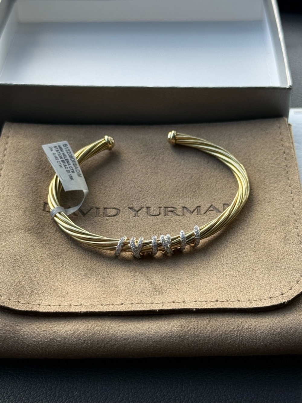 David yurman Helena Center station bracelet 18K - Picture 9 of 11